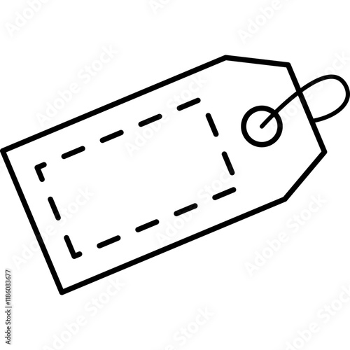 Price Tag Line Icon