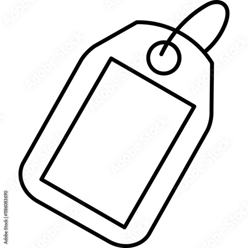 Price Tag Line Icon