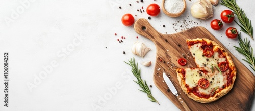 White rustic background fea...