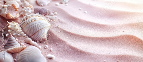 Pink sandy texture featurin...
