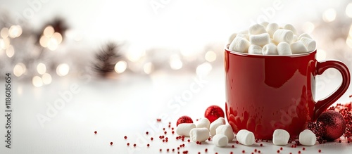 Mug filled with a hot bever...