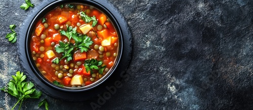 Italian vegetable lentil so...
