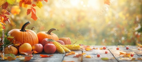 Thanksgiving Day background...