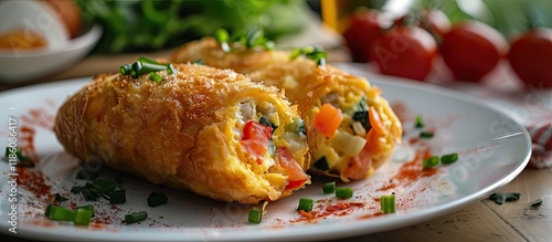 Risoles is a pastry filled ...