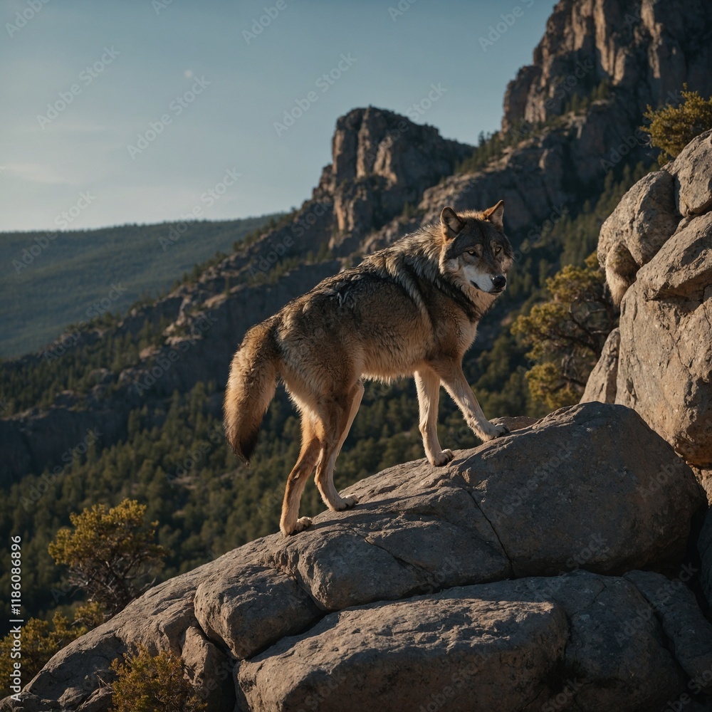 A wolf is a large, carnivorous mammal belonging to the family Canidae and scientifically known as Canis lupus. Wolves are apex predators and are known for their strength, intelligence, and social beh
A wolf is a large, carnivorous mammal belonging to the family Canidae and scientifically known as Canis lupus. Wolves are apex predators and are known for their strength, intelligence, and social beh