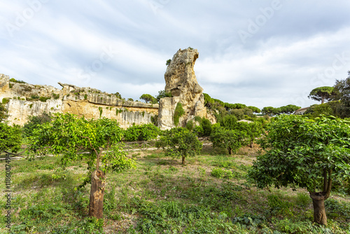 Neapolis Archaeological Park in Syracuse, Sicily photo