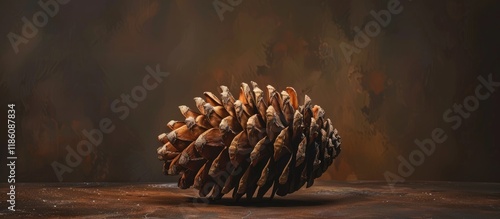 Still life image of a pinec...