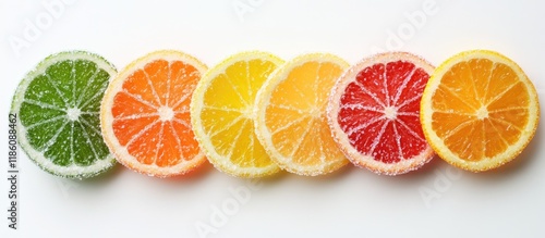 Multicolored citrus marmala...