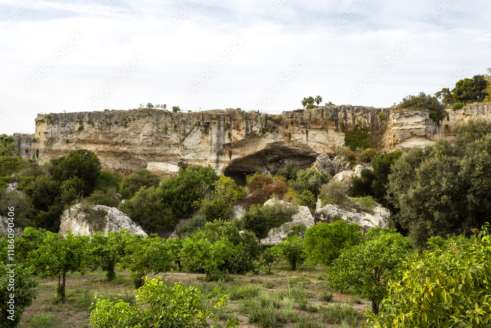 Fototapeta premium Neapolis Archaeological Park in Syracuse, Sicily