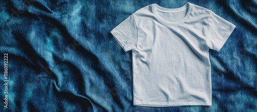 White t shirt mockup from a...