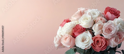 Luxurious bouquet of fresh ...