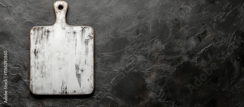 White vintage cutting board...