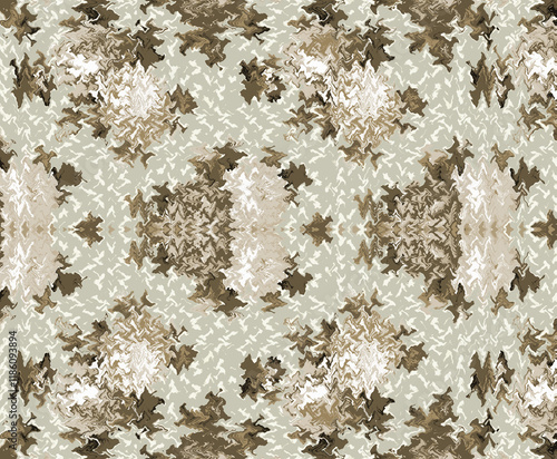 Digital And Textile Design Pattern