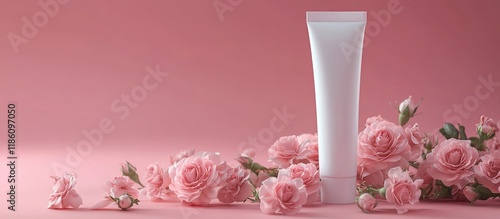 White unbranded tube for co...