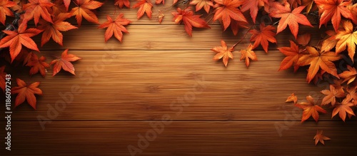 Autumn leaves of a Japanese...