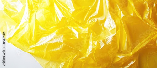 A thin sheet of yellow cell...