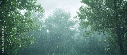 The sight of the trees and ...