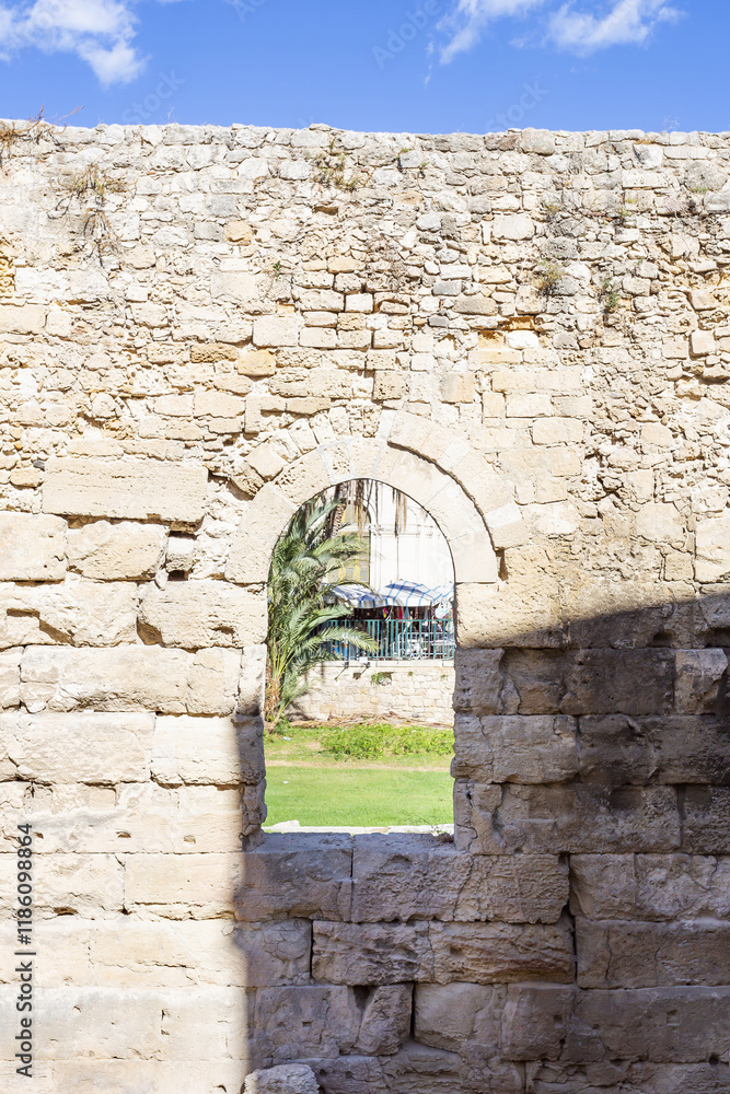 Fototapeta premium The Temple of Apollo in Ortigia, Sicily