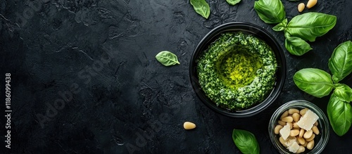 Classic fresh Italian pesto...