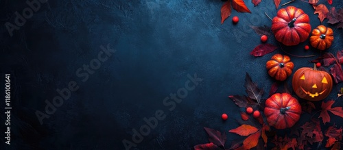 Halloween holiday backgroun...