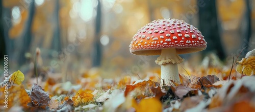 Red Fly Agaric Amanita Musc...