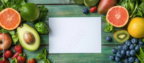 Arrangement of healthy item...