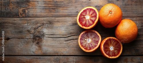 Red Sicilian oranges rich i...