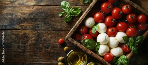 Mozzarella cheese cherry to...
