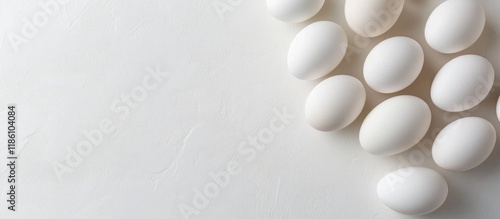 Fresh white cage free eggs ...