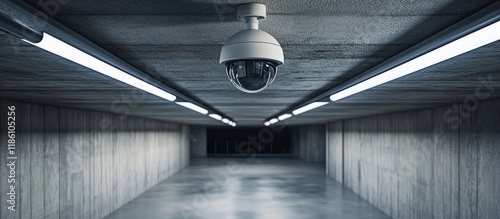 CCTV camera mounted on the ...