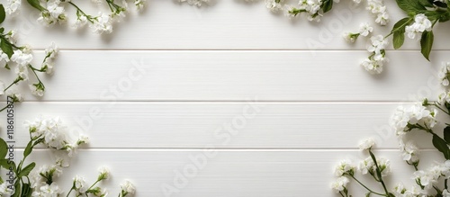 Round frame wreath design w...