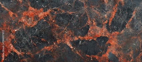 Red black granite stone top...