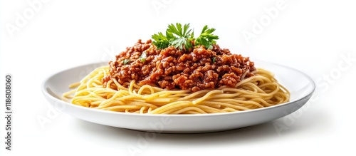 Italian bolognese dish with...