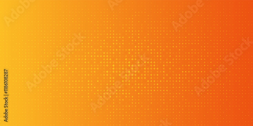 orange gradient Tech Finance Fintech Background Abstract Pixel Pattern. Abstract Business Tech Science Vector Backdrop.
