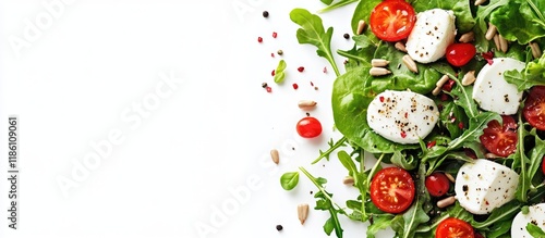 Nutritious salad featuring ...