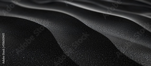 Background of black sand du...