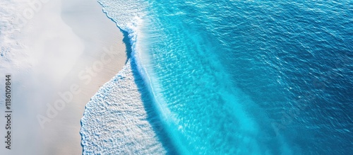 Azure blue ocean Pristine w...