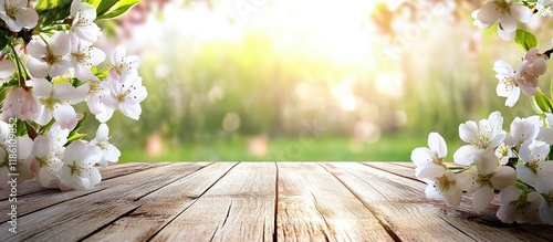 Blossom in the garden durin...