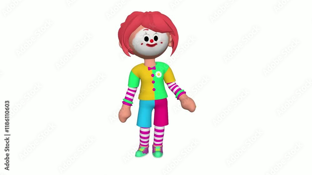 Three Clown Motion Graphics Animation Three Clown Motion Graphics Animation