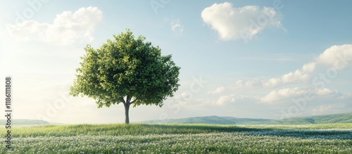 tree in the outdoor landsca...