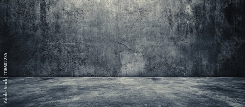 Rough concrete wall texture Gray background with a cement floor texture concrete texture vintage grunge texture design. with copy space image. Place for adding text or design
