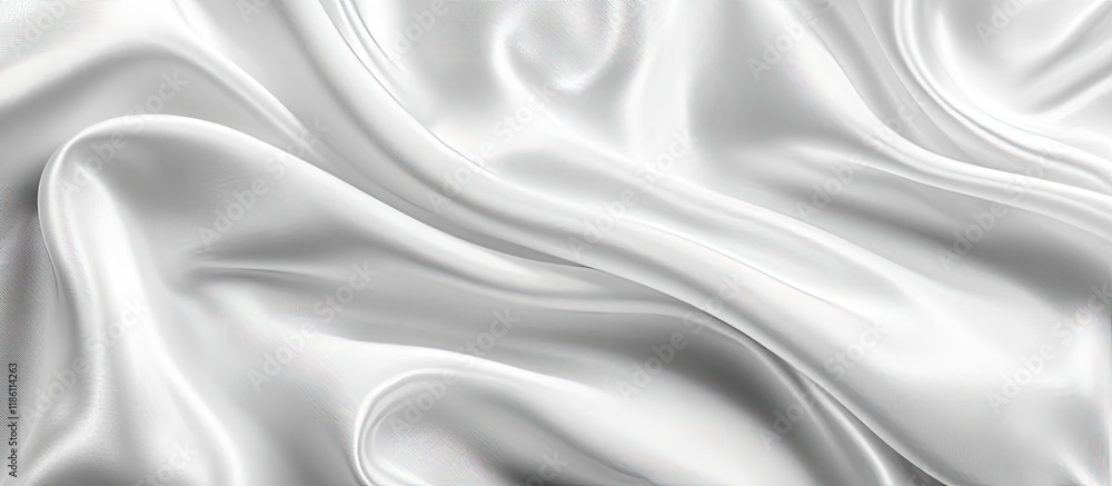 Texture Background Template White silk folded fabric background banner or cover design Luxurious textile decor background for a poster featuring white drapery material with soft wavy waves poster Texture Background Template White silk folded fabric background banner or cover design Luxurious textile decor background for a poster featuring white drapery material with soft wavy waves poster