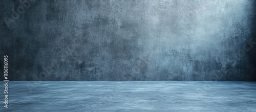 Blue gray concrete with a s...