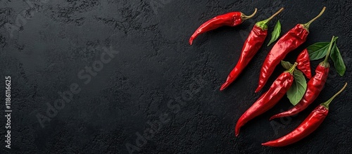 Chili concept spicy Red chi...