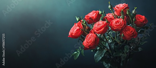 Luxurious bouquet of fresh ...