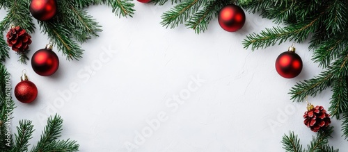 Blank card for Christmas wi...
