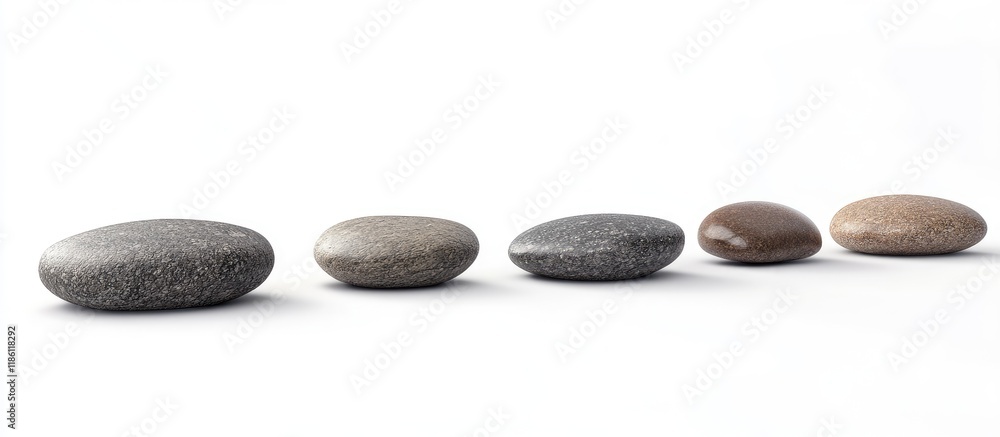 stones set apart on a white background. with copy space image. Place for adding text or design stones set apart on a white background. with copy space image. Place for adding text or design