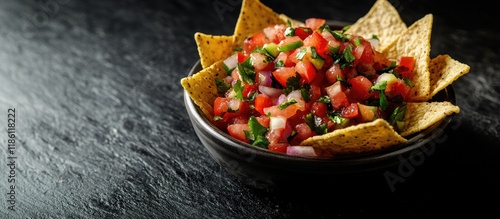 Pico de Gallo served with g...