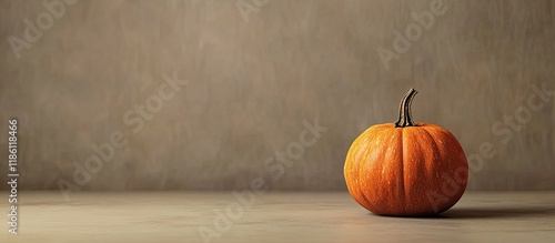 One small pumpkin A minimal...