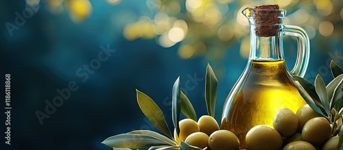 Close up of olives and oliv...